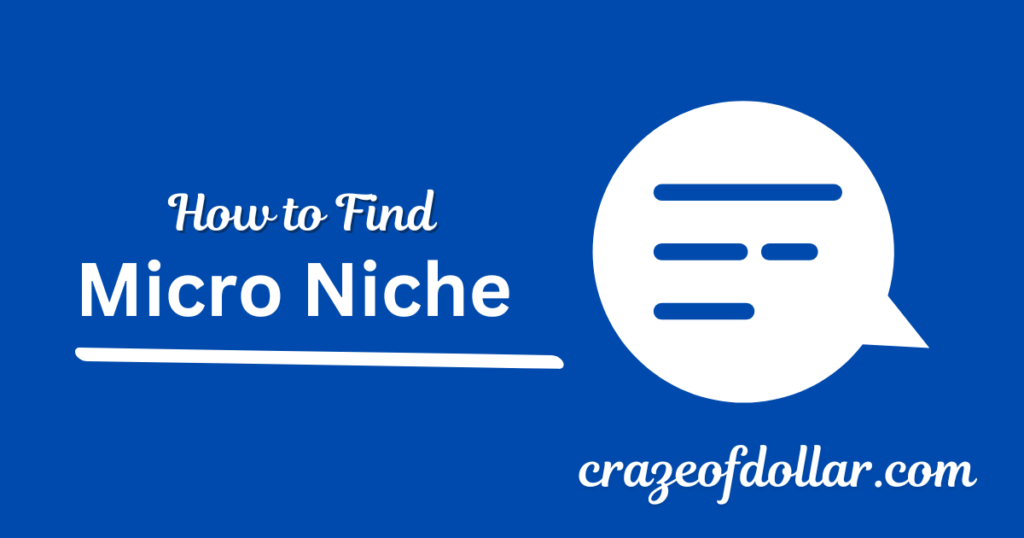 How to Find Micro Niche